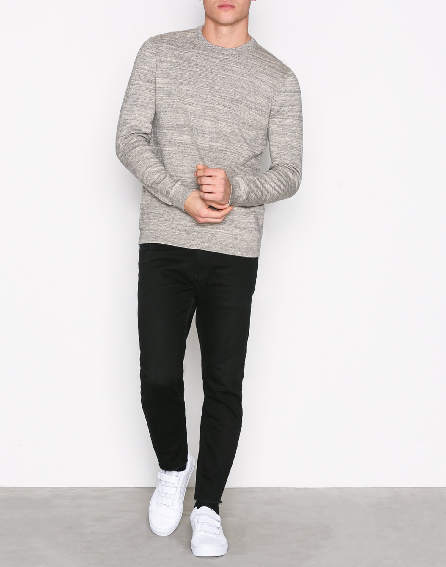 jjeleo knit crew neck noos