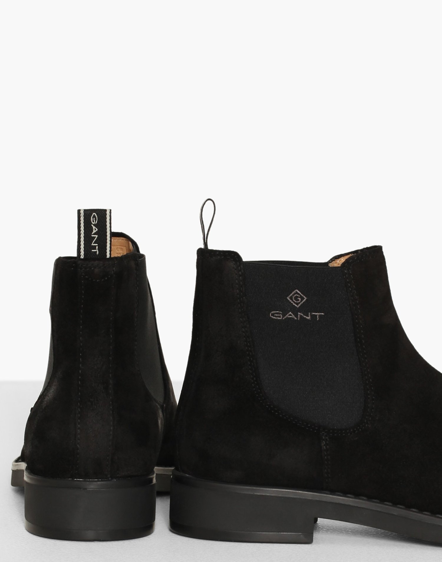 gant oscar chelsea boots black