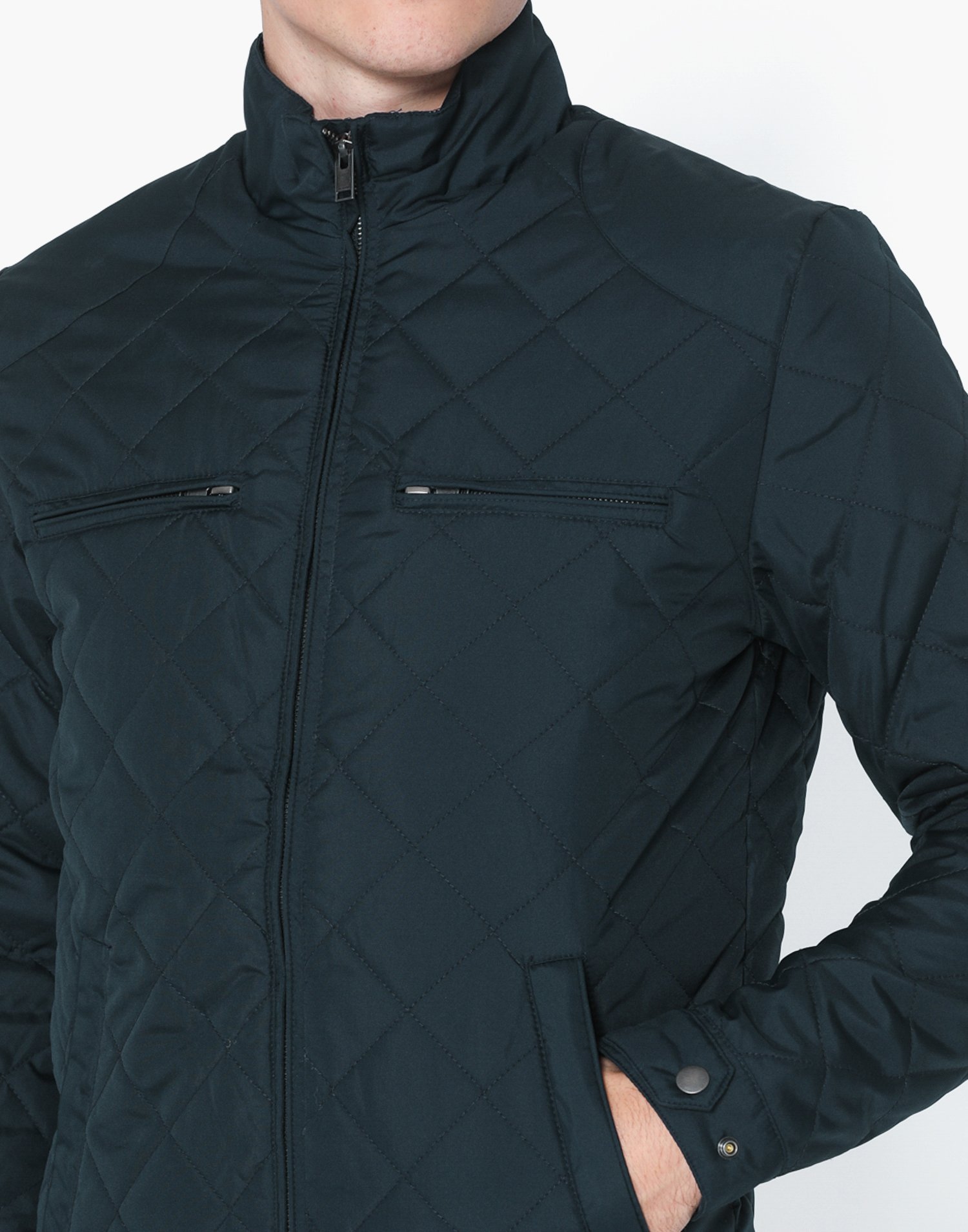 quilted jacket homme