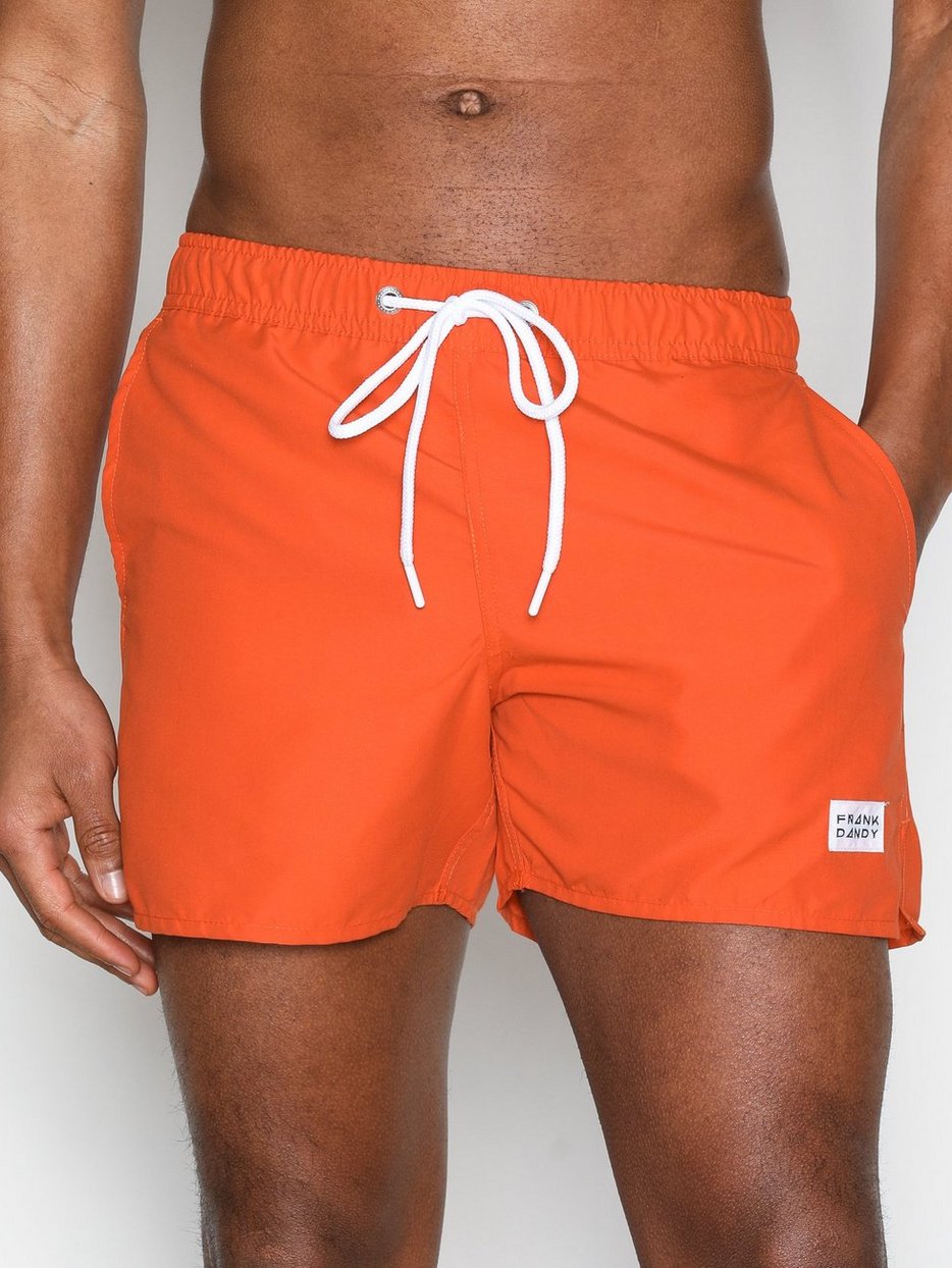 Breeze Long Swim Shorts - Frank Dandy - Orange - Swim Shorts - Swimwear ...