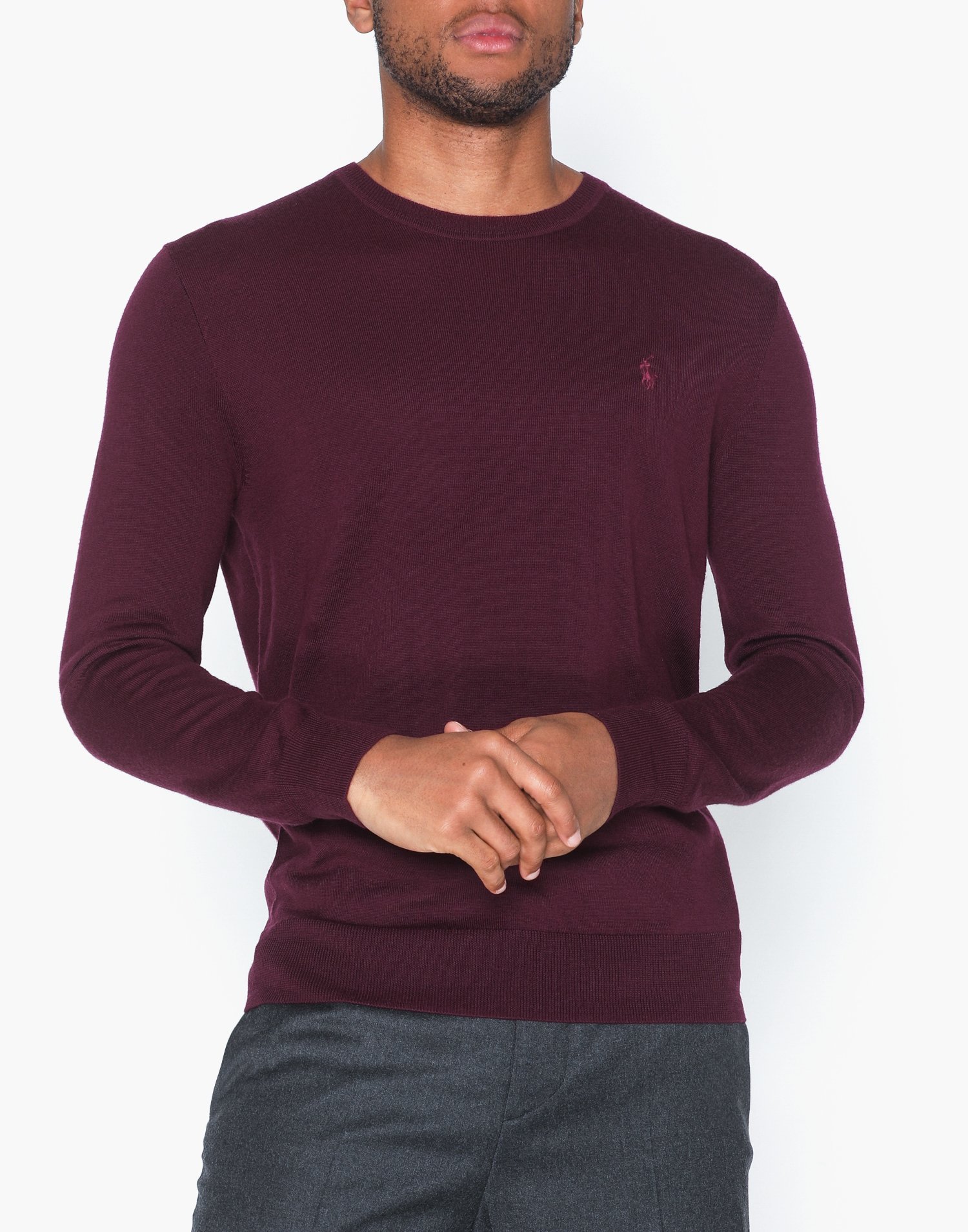 polo merino sweater