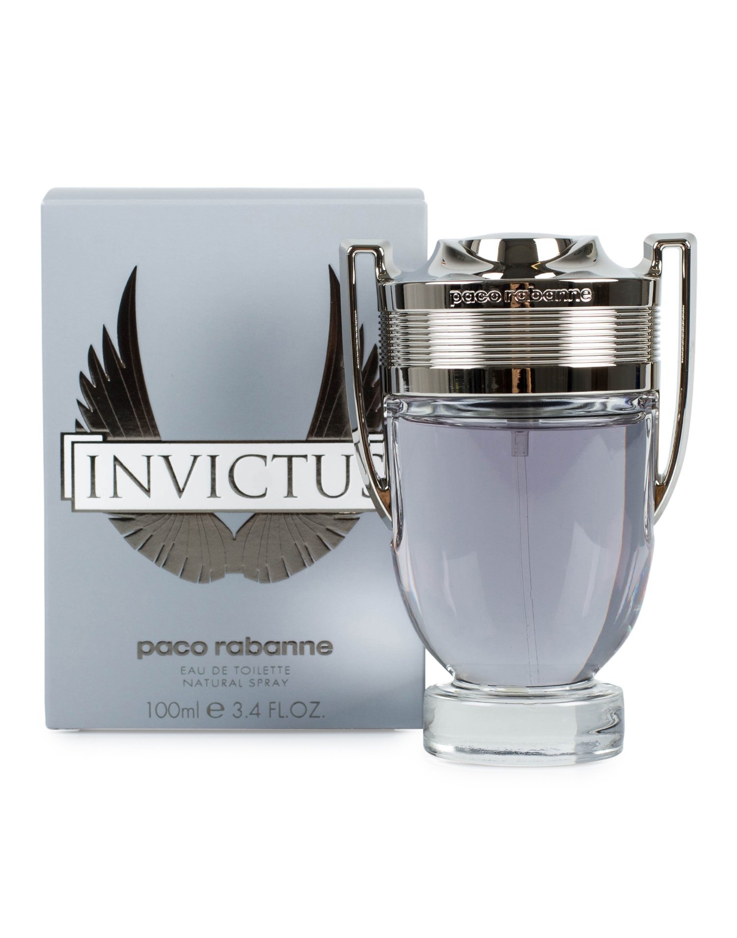 Invictus Edt 100Ml - Paco Rabanne - Transparent - Perfume - Hygiene