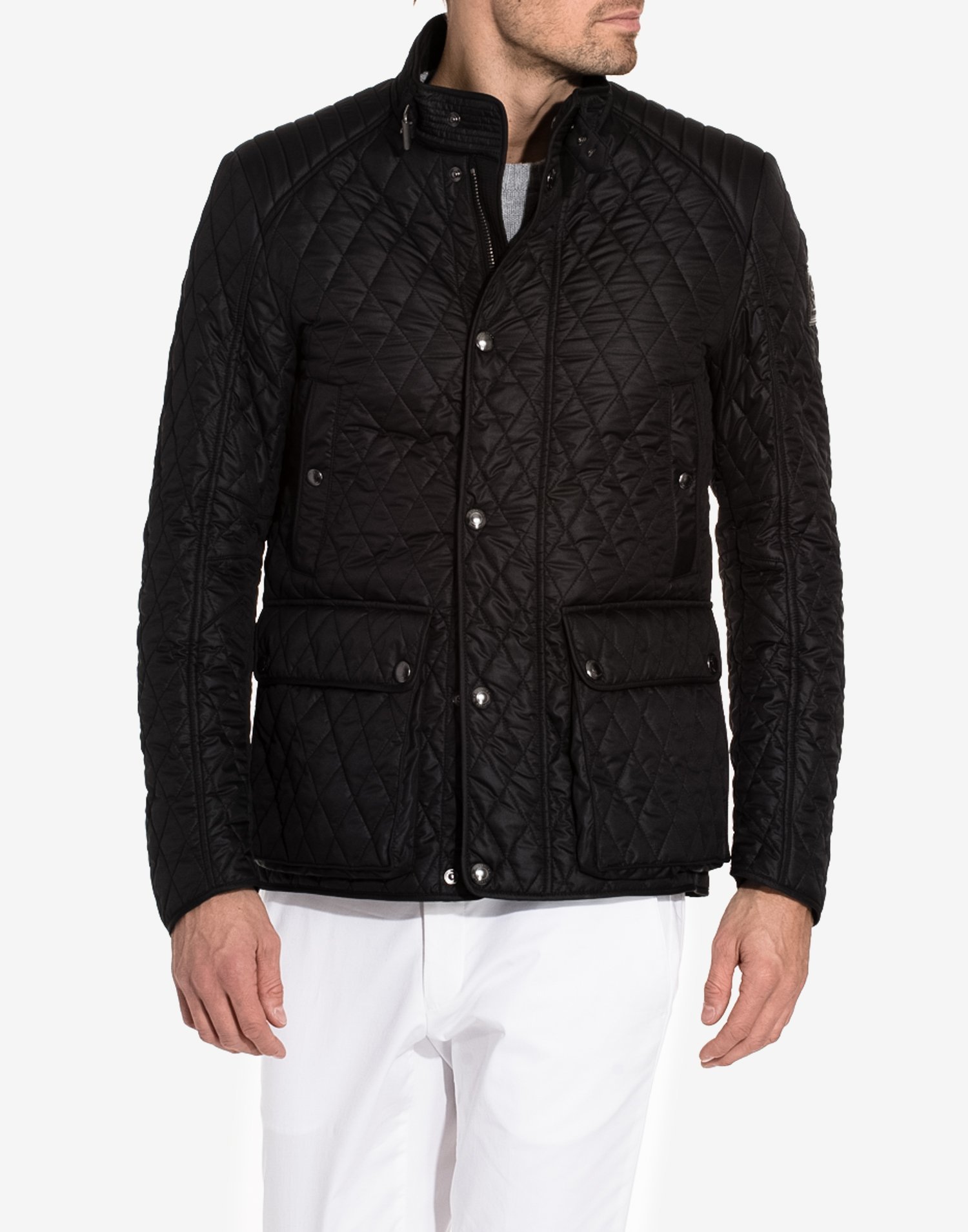 New Pathfield Jacket - Belstaff - Black - Jackets - Clothing - Men ...