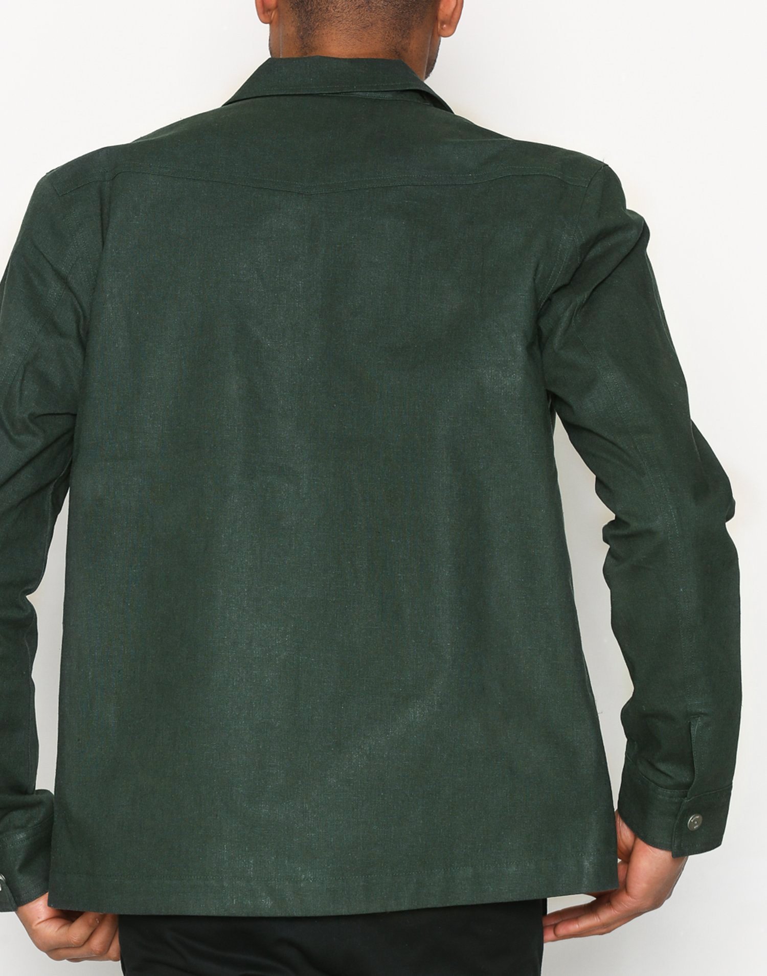 Ruddy Jacket - Elvine - Bottle Green - Jackets - Clothing - Men ...