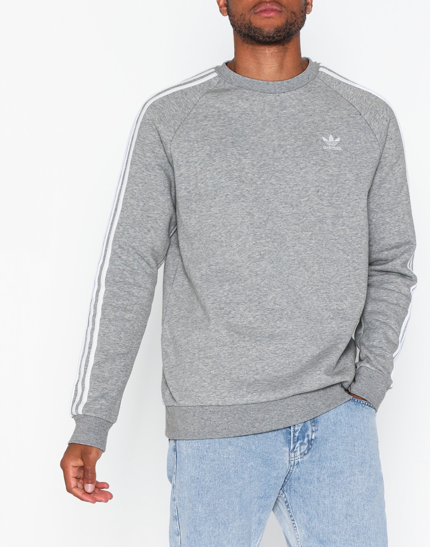adidas originals 3 stripes sweater