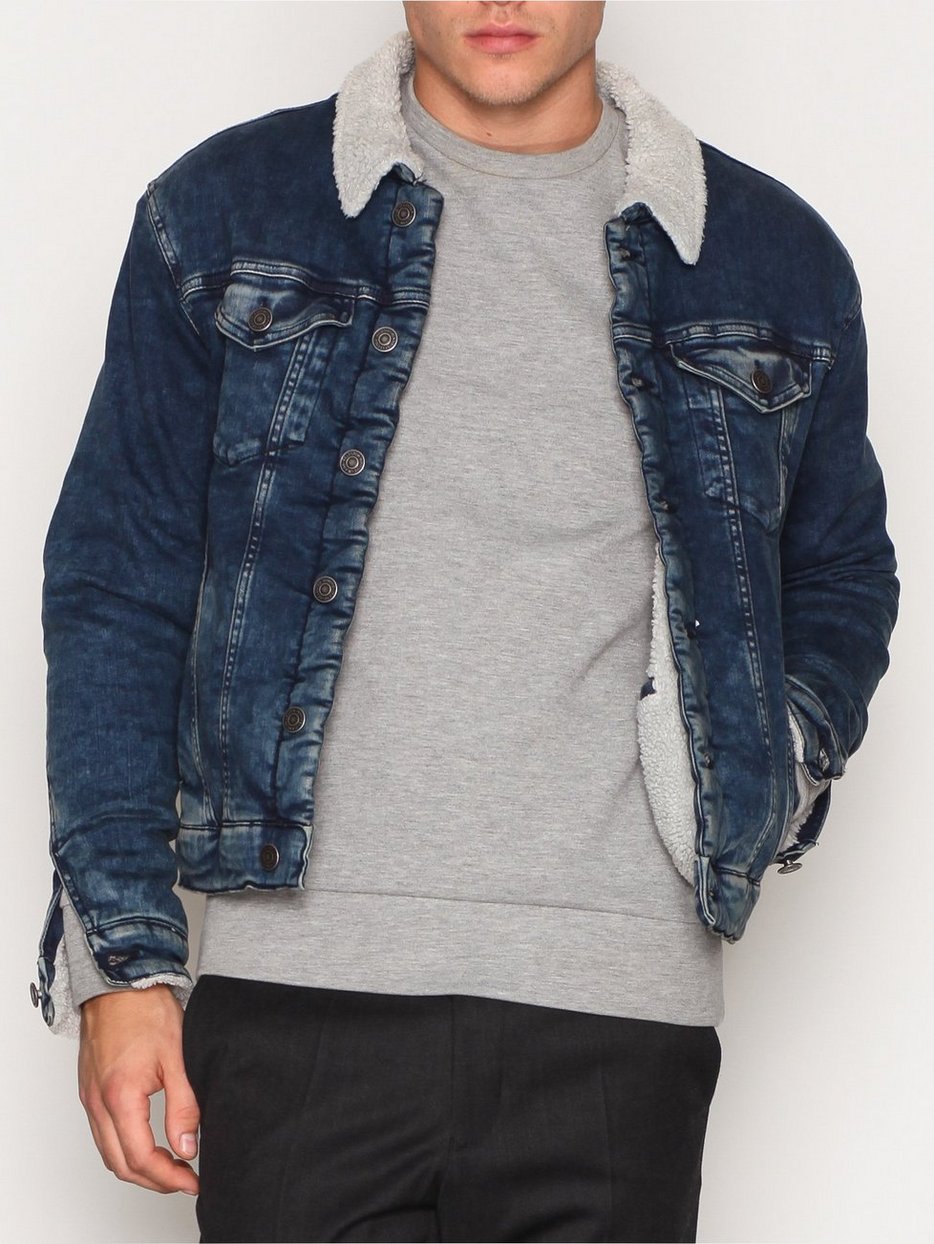 Shxteddy Blue Denim Jacket Selected Homme Blue Shxteddy Blue Denim Jacket Selected Homme Blue