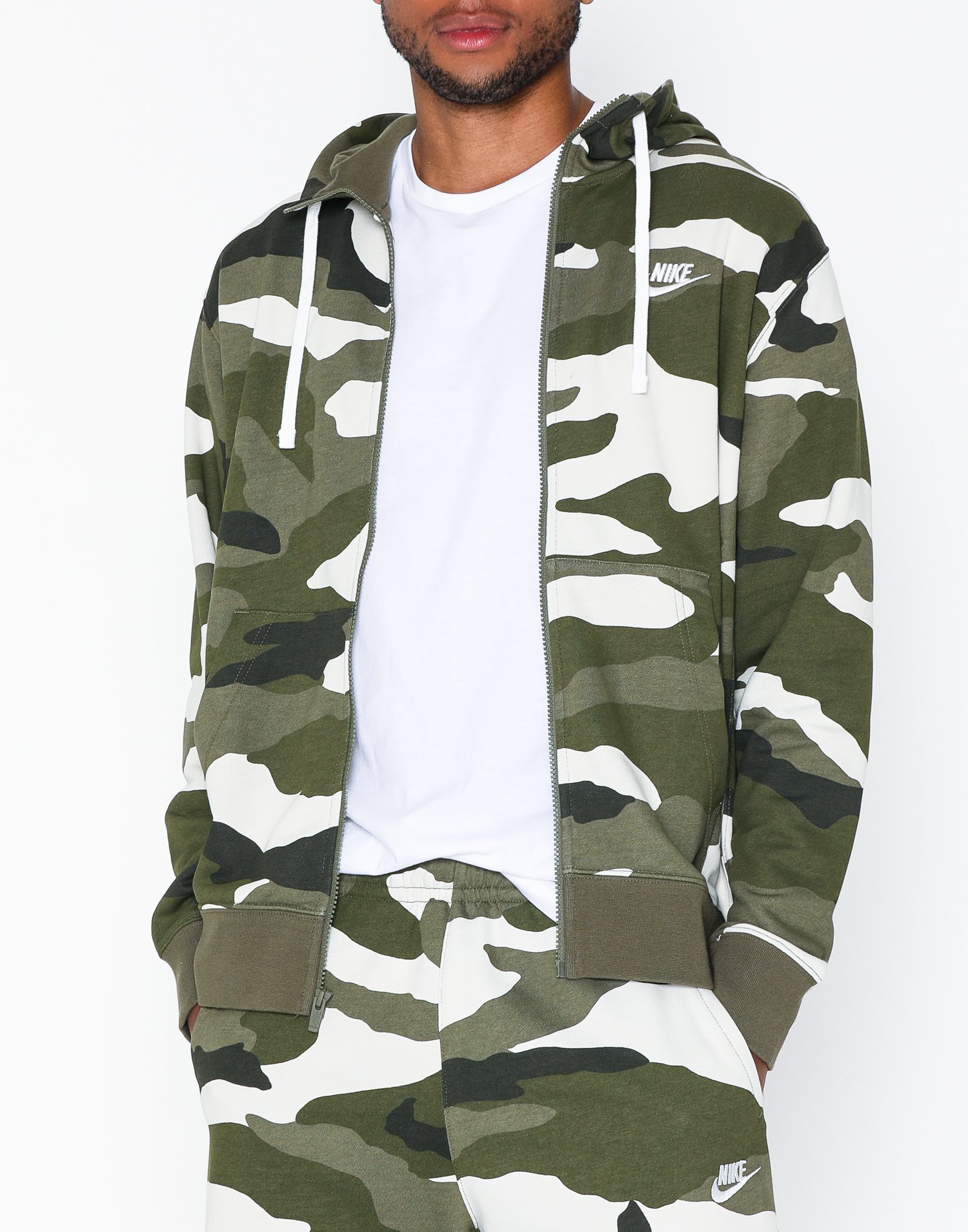 m nsw club camo hoodie fz ft